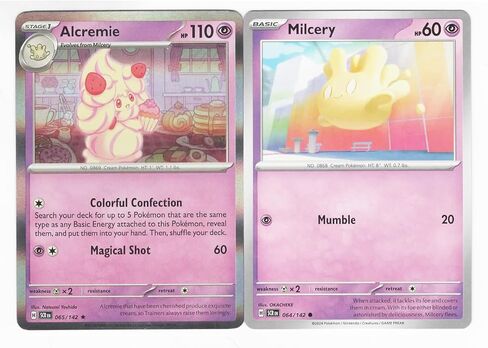 Alcremie 065/142 - مجموعة بطاقات بوكيمون ستيلر كراون - مجموعة بطاقات 2 in Kuwait