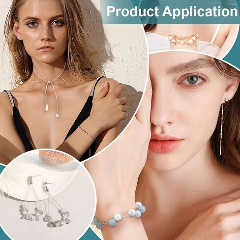 BENECREAT 295 Feet 304 Stainless Steel Beading Wire, Tiger Tail Wire 0.44mm 7-Strand with 200Pcs Crimp Beads, 100Pcs Bead Tips, 20Pcs Lobster Claw Clasps and 200Pcs Jump Rings for Jewelry Making in Saudi Arabia