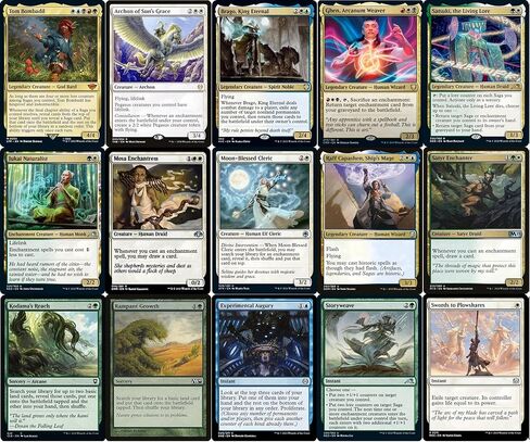مجموعة Elite Saga Commander Deck - Tom Bombadil - 5 ألوان - EDH - Lord of The Rings LOTR - 100 بطاقة - Magic Custom The Gathering Deck - قوي جدًا! in Saudi Arabia