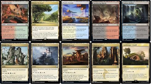 مجموعة Elite Saga Commander Deck - Tom Bombadil - 5 ألوان - EDH - Lord of The Rings LOTR - 100 بطاقة - Magic Custom The Gathering Deck - قوي جدًا! in Saudi Arabia