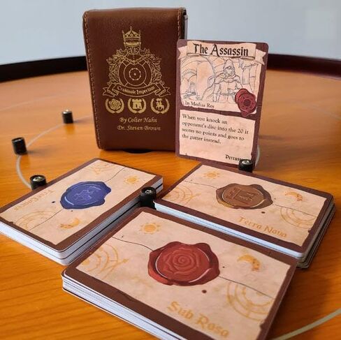 Crokinole Imperium Game (Requires Crokinole Board) in Saudi Arabia
