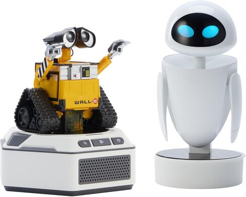 Robosen MINI Robot Wall-E Collector's Set, Smart Interactive Toy with Digital Drive Base, 4-Axis Controls, Programmable Educational Robot in Saudi Arabia