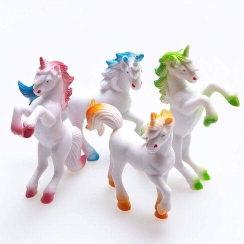 Rhode Island Novelty 3 Inch Vinyl Unicorns, One Dozen Assorted in Saudi Arabia