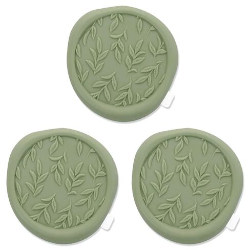 50 Pack Wax Seal Stickers, Wedding Invitation Party Self Adhesive Envelope Seal Stickers, Vintage Wax Sealing for Wedding Seating Chart Christmas Birthday Gift Wrap(Gold) in Saudi Arabia