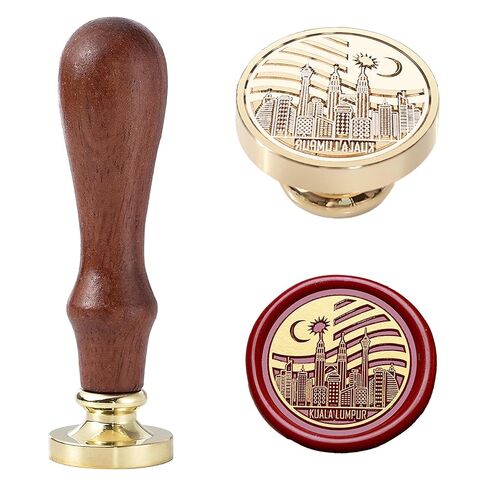 ختم شمع باريس، برج إيفل وختم شمع ختم المدينة، تصميم فرنسي مميز مع نص باريس مقوس، ختم تذكاري للمدينة للمجلات والحروف in Kuwait