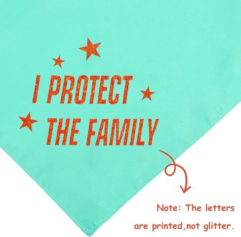 I Protect The Family Dog Bandana (Small) in Saudi Arabia