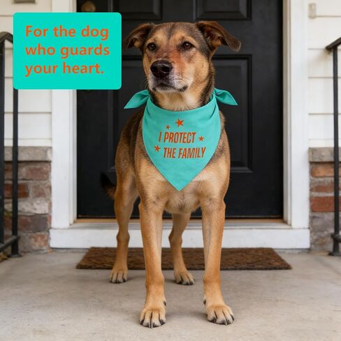 I Protect The Family Dog Bandana (Small) in Saudi Arabia