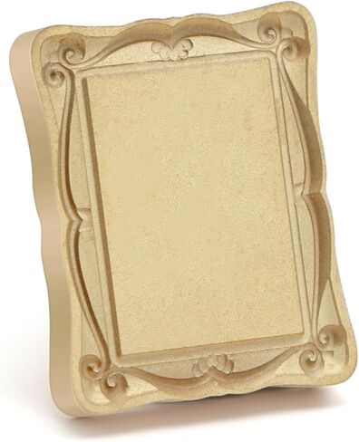 Rectangle Wax Seal Stamp Copper Vintage Detachable Sealing Stamp Brass and A Wood Handle Pattern Stamp Head Letter Invitation Card Wedding Gift Package Holidays in Saudi Arabia