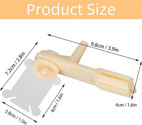 120Pcs Floss Bobbins, Plastic Floss Winding Boards with Floss Winder Embroidery Floss Organizer for Cross Stitch Cotton Thread Craft DIY Sewing Storage in Saudi Arabia
