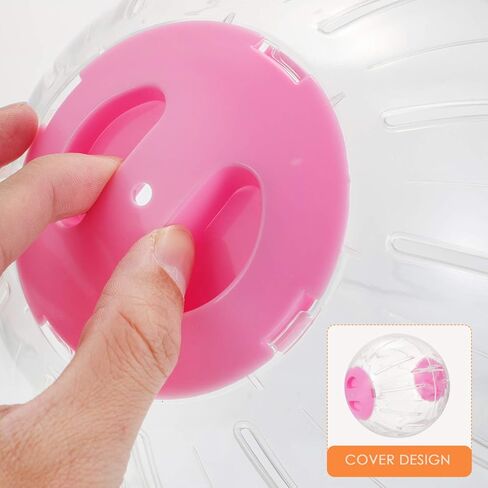 Garneck Toy Guinea Pig Hamster Toy Ball Exercise Ball for Hamsters Feature 18.5cm in Saudi Arabia