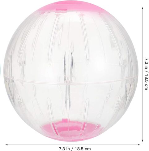 Garneck Toy Guinea Pig Hamster Toy Ball Exercise Ball for Hamsters Feature 18.5cm in Saudi Arabia