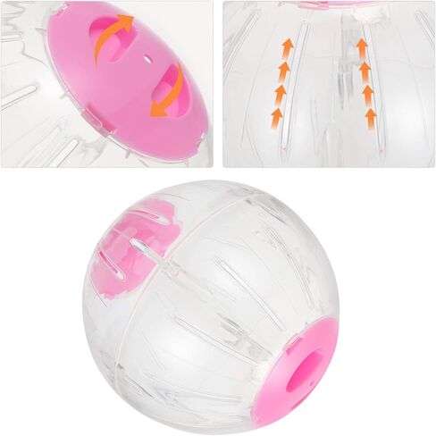 Garneck Toy Guinea Pig Hamster Toy Ball Exercise Ball for Hamsters Feature 18.5cm in Saudi Arabia