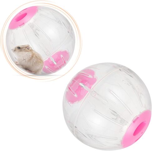 Garneck Toy Guinea Pig Hamster Toy Ball Exercise Ball for Hamsters Feature 18.5cm in Saudi Arabia