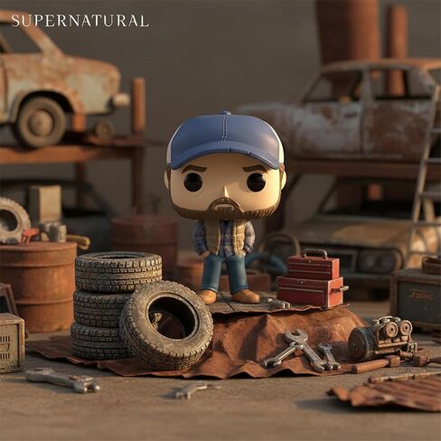 Funko Pop! TV: Supernatural - Bobby Singer - Collectable Vinyl Figure - Gift Idea - Official Merchandise - Toys for Kids & Adults - TV Fans - Model Figure for Collectors and Display in Saudi Arabia