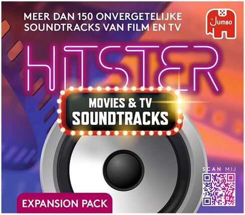 Hitster, Movies & TV Soundtracks, Expansion Set, Party Game, Music Game, Action Game in Kuwait