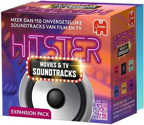 Hitster, Movies & TV Soundtracks, Expansion Set, Party Game, Music Game, Action Game in Kuwait