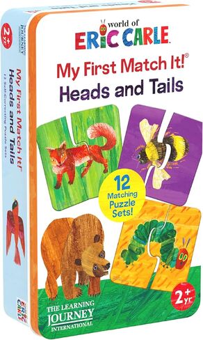 World of Eric Carle - My First Match It! Tin - Heads and Tails (New) in Kuwait