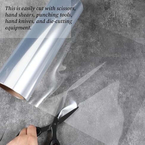 4 mil 12 Inches x 40ft Rolls Acetate Sheets Blank Stencil Sheets Transparency Mylar Stencils Sheet Transparency Blank Template Material Acetate for Cutting Machines (Clear) in Kuwait