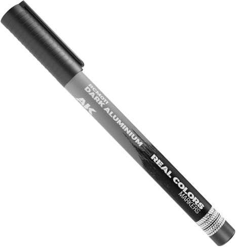 AK Interactive RCM011 Real Colors Markers Dark Aluminium in Saudi Arabia