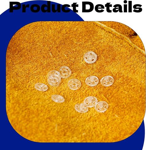 4 مللي متر/0.16 "سوبر صغيرة البلاستيك المفاجئة الإغلاق 100 قطعة أزرار دمية صغيرة واضحة ، أزرار فساتين حجم الدمية DIY بها بنفسك الخياطة الملحقات in Kuwait