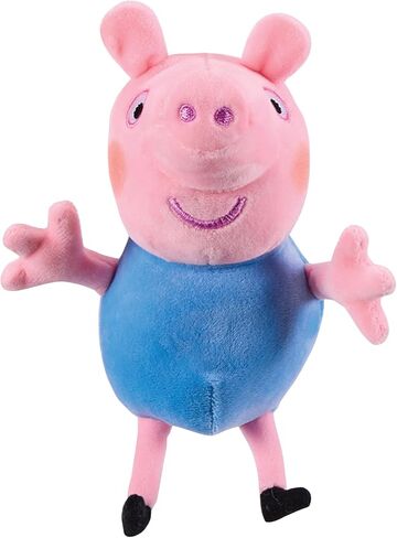 Peppa Pig Plush 3 Piece Set - Peppa, George & Baby Evie - Super Soft Classic Plush Toy 18 Months + in Saudi Arabia