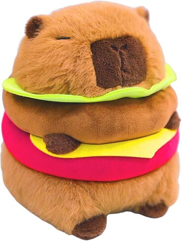 Capybara Plush with Clothes & Accessories,Christmas Stuffed Animals, 10.2 in Cute Capybara Stuffed Animal Plush Toys,Birthday Gifts&Dress Up Cute Plushies for Boys/Girls (Bee) in Saudi Arabia