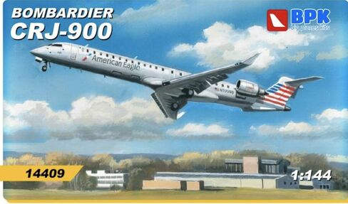 BPK 14409-1/144 - طائرة بومباردييه CRJ-900 أمريكان إيجل الإقليمية in Saudi Arabia