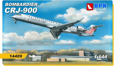 BPK 14409-1/144 - طائرة بومباردييه CRJ-900 أمريكان إيجل الإقليمية in Saudi Arabia