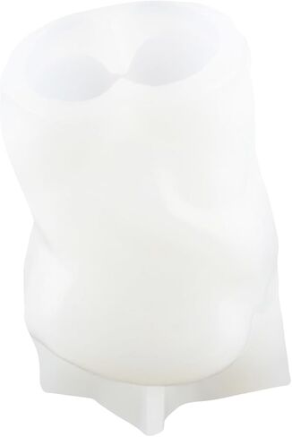 3D Body Candle Mold 3D Shy Women Silicone Mold for Candle Making Resin Aromatherapy Gypsum Wax Clay Craft in Saudi Arabia