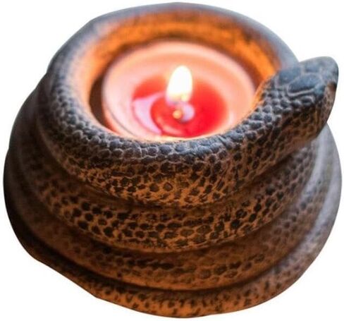 EatingBiting DIY 3D Snake Mold, Snake-Shaped Silicone Candle Mold Resin Casting Moulds, Reptile Animal Mold Home Party Decoration in Saudi Arabia