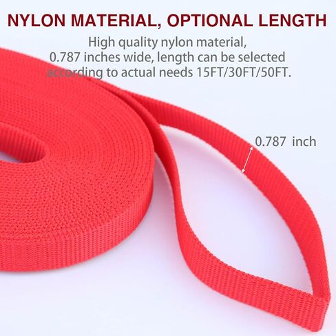 Dog Leash Puppy Obedience Recall Training Agility Lead 30ft, Great for Play, Camping, or Backyard in Saudi Arabia