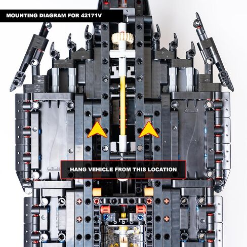 Vertical Wall Mount for Lego Technic Mercedes-AMG F1 W14-42171 (Car NOT Included) in Saudi Arabia