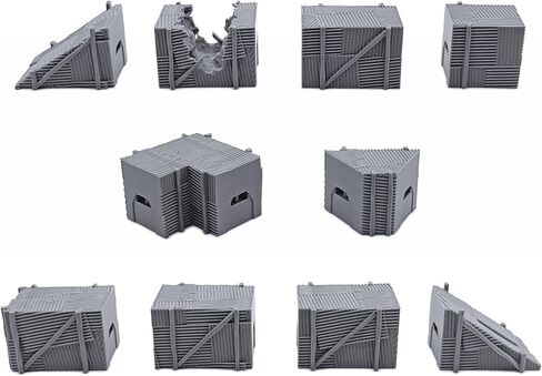 EnderToys Shanty Walkways by Terrain4Print, 3D Printed Tabletop RPG Scenery and Wargame Terrain 28mm Miniatures in Saudi Arabia