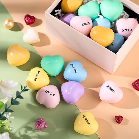 Sratte 30 Pcs Heart Stress Balls Bulk Valentines Day Stress Balls 1.61 Inch Relief Heart Shaped Squeeze Mini Foam Toys for Valentine Party Favors Gifts Holiday Carnival Reward Gift Fillers in Saudi Arabia