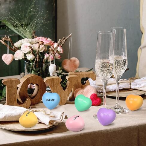 Sratte 30 Pcs Heart Stress Balls Bulk Valentines Day Stress Balls 1.61 Inch Relief Heart Shaped Squeeze Mini Foam Toys for Valentine Party Favors Gifts Holiday Carnival Reward Gift Fillers in Saudi Arabia