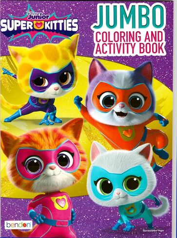 Super Kitties Coloring Book and Sticker Set for Kids in Saudi Arabia