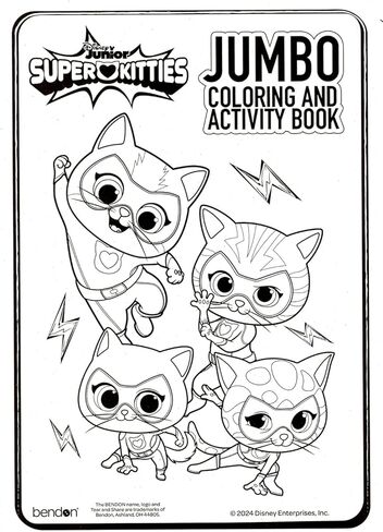 Super Kitties Coloring Book and Sticker Set for Kids in Saudi Arabia