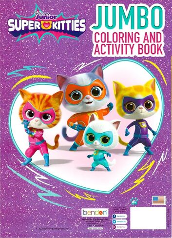 Super Kitties Coloring Book and Sticker Set for Kids in Saudi Arabia