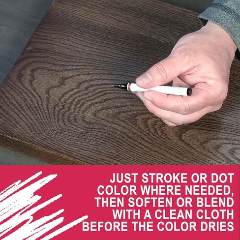 مجموعة أدوات تهذيب الأثاث من Mohawk Wood Stain Brush، ألوان متنوعة M265-1204، 6 عبوات in Saudi Arabia