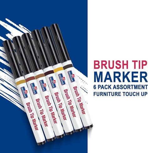مجموعة أدوات تهذيب الأثاث من Mohawk Wood Stain Brush، ألوان متنوعة M265-1204، 6 عبوات in Saudi Arabia