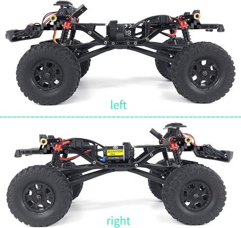 Carbon Fiber Shock Flex Blades CNC Aluminum Damper Holder Absorber Mount for 1/24 RC Crawler Car Axial SCX24 Gladiator Bronco C10 JLU Deadbolt Upgrades Parts in Saudi Arabia