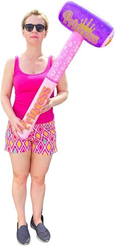 Princess Mallet Inflate (36 Inch) Vinyl Pool Toy and Prop Carnival Prize Option in Saudi Arabia
