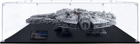 Acrylic Display Case Compatible for Lego Millennium Falcon #75192, Dustproof Display Case (Case Only) (Lego Sets are NOT Included) (Horizontal) in Kuwait