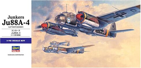 هاسيغاوا 1/72 يونكرز JU88A-4 in Saudi Arabia