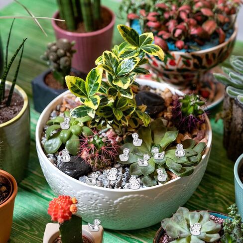 100 قطعة من البط الراتنج الصغير، تماثيل بطة صغيرة، أشكال حيوانات صغيرة من الراتنج DIY، ملحقات تزيين الكيك الصغيرة للحديقة والمناظر الطبيعية، هدايا بيت الدمى (فضي) in Kuwait