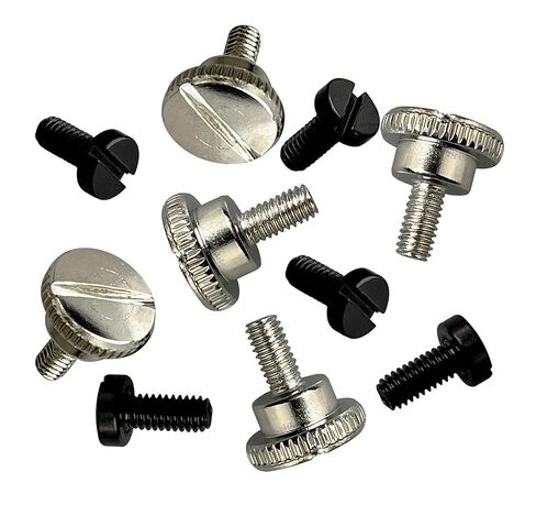 5pcs Presser Foot Screws & 5pcs Needle Clamp Fixing Screws, Silver, for Single Needle Industrial Sewing Machines in Kuwait