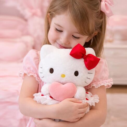 Valentine's Day Kawaii Plush Toy, Princess Dress Heart Romantic Plush Doll—The for Valentine's Day, Birthdays, and Anniversaries, Suitable for Boys, Girls, and Loved Ones in Kuwait