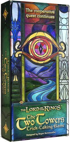 Asmodee The Lord of The Rings The Two Towers Trick-Taking Game - A Cooperative Card Adventure! Strategy Game for Kids & Adults, Ages 10+, 1-4 Players, 20 Minute Playtime in Saudi Arabia