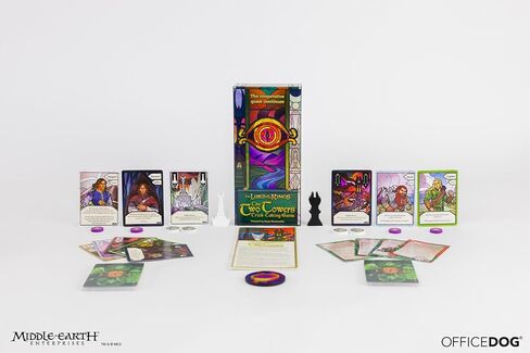Asmodee The Lord of The Rings The Two Towers Trick-Taking Game - A Cooperative Card Adventure! Strategy Game for Kids & Adults, Ages 10+, 1-4 Players, 20 Minute Playtime in Saudi Arabia