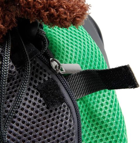 Kisangel Pet Carrying Shoulder Bag for Small Dogs and Cats Lightweight Polyester Cross-Body Carrier with Wide Comfortable Strap Fashionable Green Single Shoulder Pet Sling S in Saudi Arabia